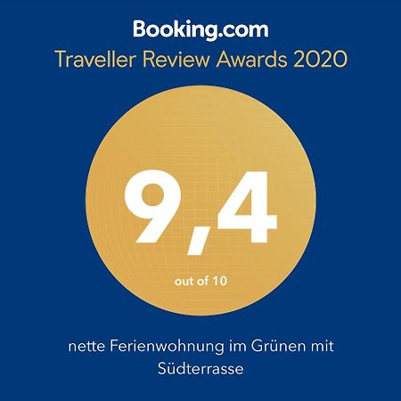 Nette Ferienwohnung Mit Eigenem Eingang Und Sonnenterrasse Idstein Buitenkant foto